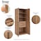 Manhattan Comfort Lee Wardrobe Closet 1.0 in Golden Brown WC001-GB - alternate 10